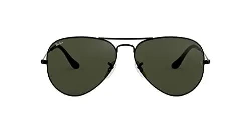 Produktbild: Ray-Ban MOD. 3025 Sonnenbrille Aviator Sonnenbrille 58, Schwarz(Gestell:Schwarz L2823,Gläser: Grau Grün)