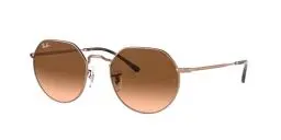 Produktbild: Ray-Ban Rb3565 Jack Runde Sonnenbrille, Kupfer/Rosa Farbverlauf Braun