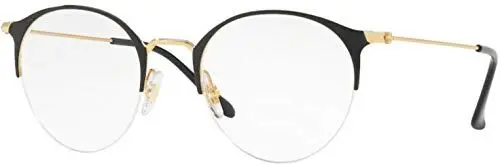 Produktbild: Ray-Ban Unisex-Erwachsene 0rx 3578v 2890 50 Brillengestell, Gold (Gold Top Shiny Black)