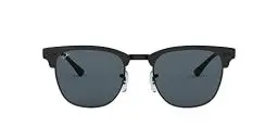 Produktbild: Ray-Ban Unisex 0rb3716 186/R5 51 Sonnenbrille, Schwarz (Shiny Black Top Matte/Blue), Einheitsgröße EU