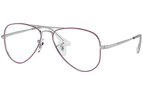 Produktbild: Ray-Ban Unisex 0ry1089 JUNIOR-AVIATOR-0RY10894076, Schwarz (Silver On Top Violet), 51.0