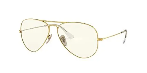 Produktbild: Ray-Ban Unisex RB3025 Sonnenbrille, Gold, 55