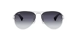 Produktbild: Ray-Ban Unisex Rb 3449 Sonnenbrille, Silber (Gestell: Silber, Gläser: Grau Verlauf 003/8G), Large (Herstellergröße: 59)