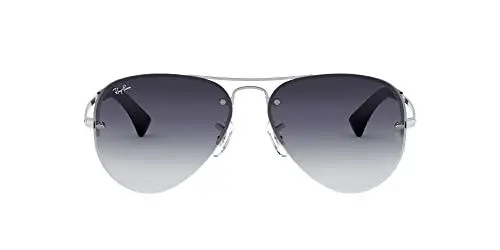 Produktbild: Ray-Ban Unisex Rb 3449 Sonnenbrille, Silber (Gestell: Silber, Gläser: Grau Verlauf 003/8G), Large (Herstellergröße: 59)