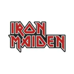 Produktbild: Razamataz Iron Maiden - Logo Cut-Out Patch Aufnäher ca. 6x 10cm