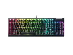 Produktbild: Razer BlackWidow V4 X (Green Switch) - Mechanische Gaming-Tastatur - Razer Snap Tap (Mechanische Green Switches, 6 Makro-Tasten, Doubleshot-ABS-Tastenkappen, RGB Chroma) QWERTZ DE-Layout | Schwarz