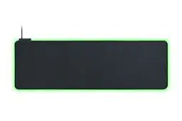 Produktbild: Razer Goliathus Extended Chroma - Extra große weiche XXL Gaming Maus-Matte mit RGB Beleuchtung (Kabelhalterung, Stoff-Oberfläche, gesteppter Rand, optimiert für alle Mäuse) Schwarz