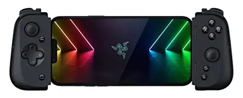 Produktbild: Razer Kishi V2 für iPhone - Mobile Gaming Controller (Universal Fit mit ausziehbarer Brücke, Streaming von PC- und Konsolenspielen, Ergonomisches Design, Powered by Nexus App) Schwarz