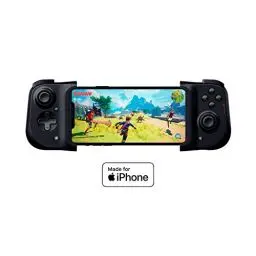 Produktbild: Razer Kishi für iOS (iPhone) - Smartphone Gaming Controller (USB-C Anschluss, Ergonomisches Design, Individuelle Passform, Analog-Stick, Ultra niedrige Latenz) Schwarz
