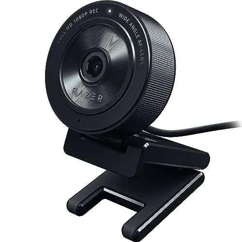 Produktbild: Razer Kiyo X - USB-Webcam für Streaming in Full-HD (1080p 30 FPS oder 720p 60 FPS, Autofokus, Plug + Play, vollständig anpassbare Einstellungen, flexibel zu befestigen) Schwarz