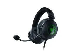 Produktbild: Razer Kraken V3 Hypersense - Kabelgebundenes USB-Gaming-Headset mit haptischer Technologie (TriForce Titanium 50mm-Treiber, THX Spatial Audio, abnehmbares HyperClear Cardioid-Mikrofon) Schwarz