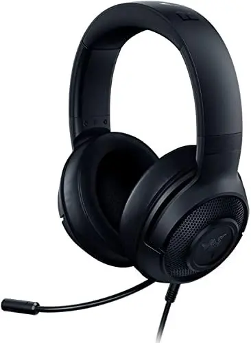Produktbild: Razer Kraken X Lite - Kabelgebundenes Ultraleichtes PC Gaming-Headset - Surround Sound - biegbares Nierenmikrofon (230g leicht, 3,5 Klinke für PS4, PS5, Switch, Xbox One, Xbox Series X|S) Schwarz