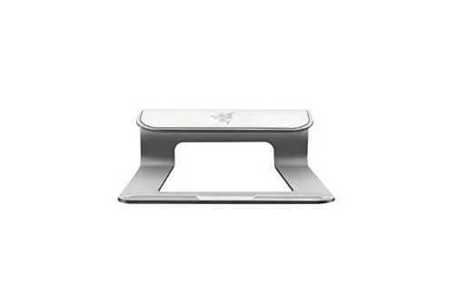 Produktbild: Razer Laptop-Ständer - Ergonomischer Laptop-Ständer (18 Grad Neigungswinkel, Aluminium und ergonomisches Design) Mercury Weiß
