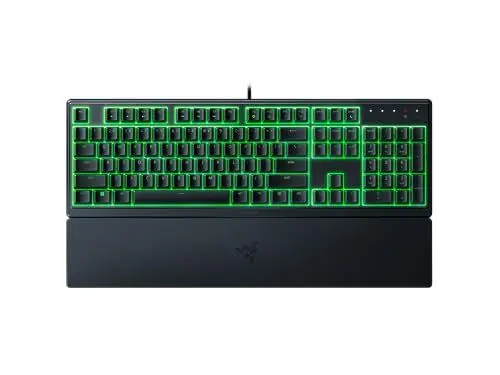 Produktbild: Razer Ornata V3 X - Flache Mecha-Membran-Gaming Tastatur (Lautlose Membran-Switches, Ergonomische Handballenauflage, Tastenkappen Anti-UV-Beschichtun) QWERTY US-Layout | Schwarz