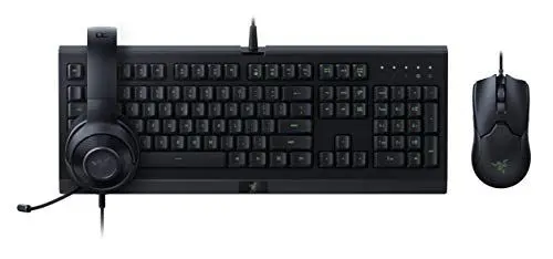 Produktbild: Razer Power Up Gaming Bundle bestehend aus Razer Viper-Maus, Gaming-Tastatur für Razer Cynosa Lite ES-Layout und Razer Kraken X Lite Kopfhörer