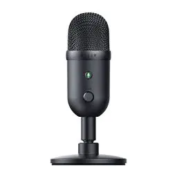 Produktbild: Razer Seiren V2 X - USB-Mikrofon für Streamer (25mm Kondensator-Mikrofon, Supernieren-Richtcharakteristik, Analoger Verstärkungsbegrenzer, Mikrofonüberwachung) Schwarz