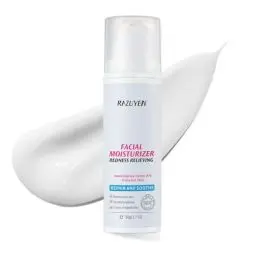 Produktbild: RAZUYEN Anti Rötungen Creme Gesicht, Für empfindliche und gerötete Haut, Mit Hyaluronsäure, Panthenol und Ceramide, RednessControl Beruhigend Feuchtigkeitscreme, Ohne Duftstoffe, 50 ml