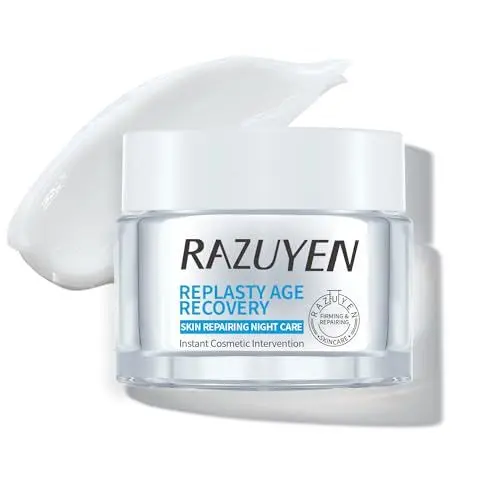 Produktbild: RAZUYEN Renewal Pro-Xylane Nachtcreme, Anti-Aging, mit Pro-Xylane und Natriumhyaluronat, um feine Linien und Falten zu bekämpfen, nächtliche Hautpflege, 30 ml