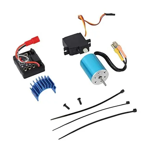 Produktbild: RC Auto Bürstenloser Motor Servo ESC Kit SG1607 1/16 Fernbedienung Auto