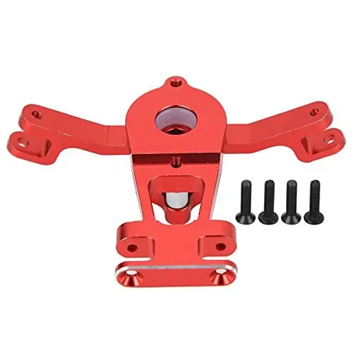 Produktbild: RC Car Lenkbaugruppe Aluminiumlegierung RC Car Bell Kurbel Verbessert Teile Kompatibel mit TRAXXAS E-REVO 2.0 / Summit 1/10 RC Car(rot) Zubehör Für Modellautos Modellspielzeug
