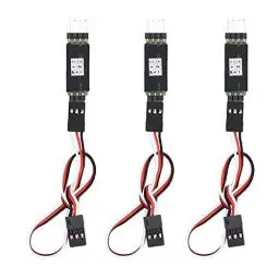 Produktbild: RC Switch RC Lichtschalter RC Auto Lichtempfängerkabel RC Licht Modul Dritter Kanal Schalter Fernbedienung Lichter Empfängerkabel RC Controller Schalter LED Schaltmodul für Fahrzeugmodell Teilezugang