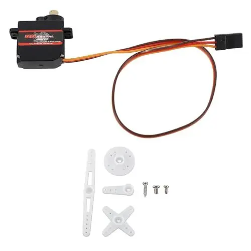 Produktbild: RC Digital Servo, 8G High Torsion Fast Response Präzise Steuerung Motor Servo Metallgetriebe Digital Ersatz RC Servo für RC Cars Boote Roboter