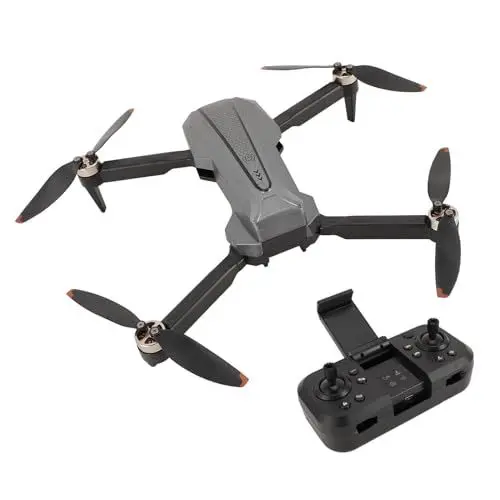 Produktbild: RC Drohne, RC Drohnen Kamera Quadcopter 4K 3 Kameras Quadrocopter Höhe Halten LED-Licht für Erwachsene