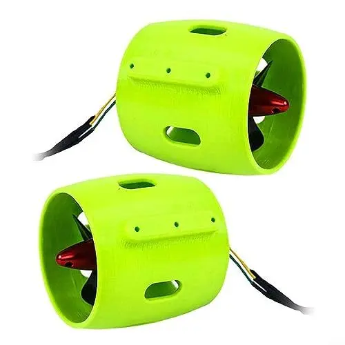 Produktbild: RC Jet Boot Unterwasser Motor Thruster 12-24V Unterwasser-Thruster, bürstenloses Modell Schiff Elektrische Fischerbootmotoren Antriebsmotor Propeller für DIY Micro ROV Roboter RC Köder Boot U-Boot