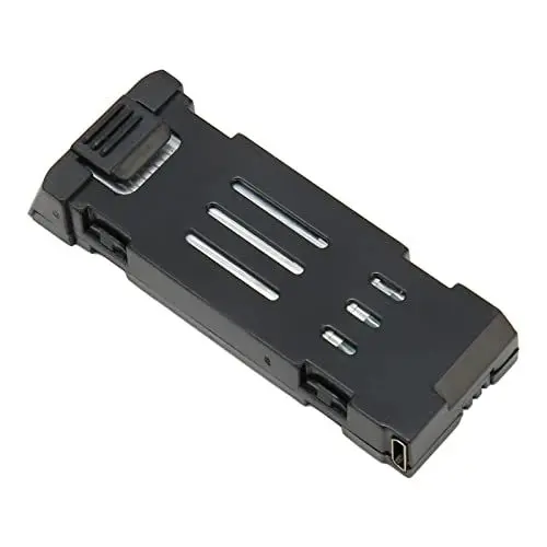 Produktbild: RC Quadrocopter Drohnenbatterie, 3,7 V 1800 MAh LiPo-Batterie UAV-Batterie mit Hoher Kapazität für Eachine E58 L800 JY019 S168 X Pro, Drohnen-Ersatzbatterie Ersatzbatterie