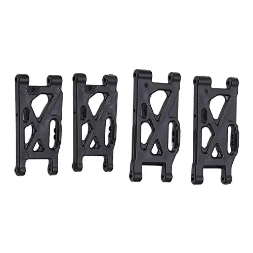 Produktbild: RC Querlenker, 4 Stück Kunststoff RC Car Front Rear Querlenker RC Schwingarm Ersatz für WLtoys 144001 144002 124019 124018 124017 144010 Schwarz