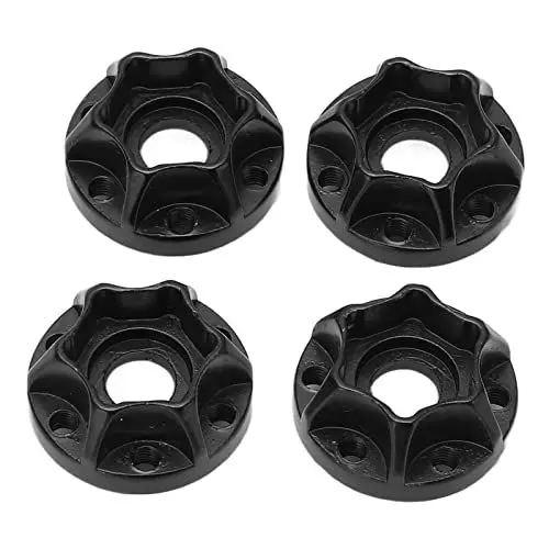 Produktbild: Cosiki Rc Crawler 1/10, Crawler Zubehör 1 10, Hex RC-Rad 12mm Sechseckigen Radnabe Rc Zubehör 1/10 Rc Crawler Zubehör Kompatibel mit Axial SCX10 Kompatibel mit GEN8