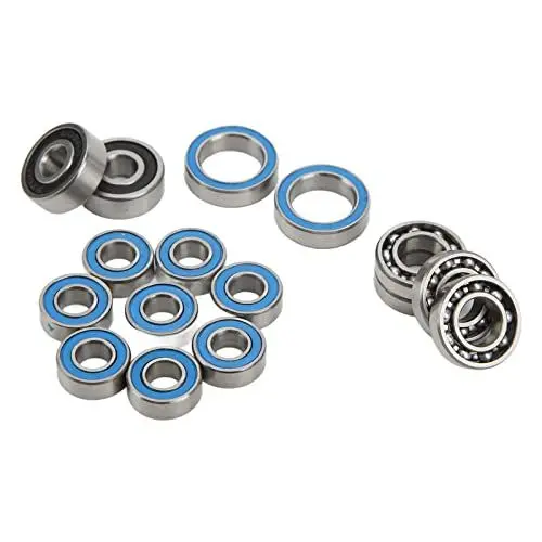 Produktbild: 16pcs RC-Achsen-Lager, Tragbares, Reibungsarmes Achsen-Kugellager-Set aus Edelstahl für Axiale SCX10.2 SCX10 II Ar44 1/10 Vorder- und Hinterachse