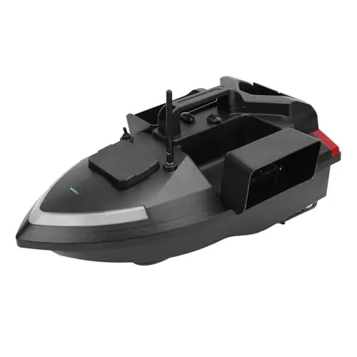 Produktbild: RC-Angelköderboot, 500 M Fernbedienungsreichweite RC-Angelboot, 40 Punkte GPS-Positionierung, Automatische Rückkehr, Hochgeschwindigkeits-Köderboot