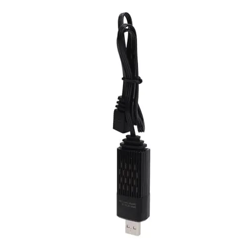 Produktbild: RC-Auto-Li-Ionen-Akku-Ladegerät, RC-Auto-Akku-Ladegerät, 49 cm Kabel, 7,4 V, 1,5 A Ausgang Zum Austausch