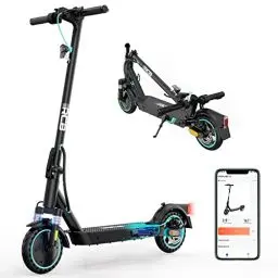 Produktbild: RCB EV85F Elektroroller,E-Scooter mit Straßenzulassung (ABE),Max.20km/h, Komfortable Stoßdämpfung,APP-Verbindung,Faltbar,Sicheres Bremsensystem,LED-Display,Geschenk für Erwachsene und Jugendliche!