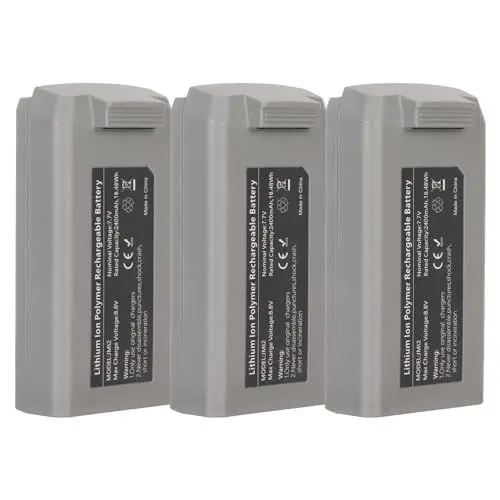 Produktbild: RC-Drohnen-Lithium-Ionen-Akku, 3 Stück, 7,7 V, 2400 MAh, Ersatzakku mit Intelligentem Managementsystem für 2 SE, 2400 MAh