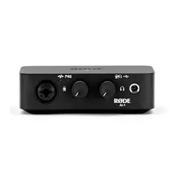 Produktbild: RØDE AI-1 - Studioqualität USB Audio Interface mit Neutrik™-Combo-Eingang für Musikproduktion, Streaming und Podcasting
