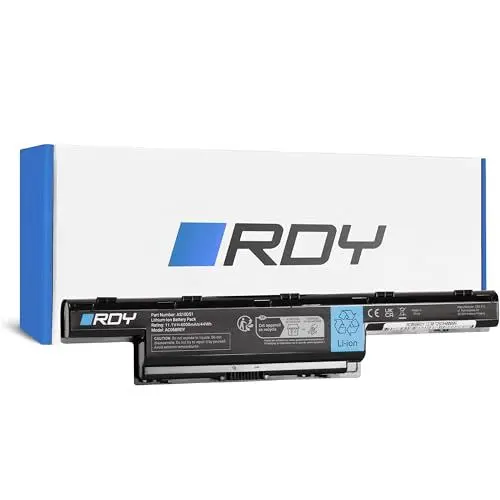 Produktbild: RDY Laptop Akku AS10D31 AS10D41 AS10D51 AS10D71 AS10D75 AS10D81 Notebook Batterie für Acer Aspire 5733 5750 5741 5741G 5742G 5750G E1-531 E1-531G E1-571G (Kapazität: 4000 mAh 11.1V)