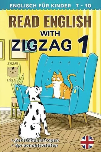 Produktbild: READ ENGLISH WITH ZIGZAG 1: Englisch für Kinder (Read English with Zigzag (Englisch mit Deutsch), Band 1)