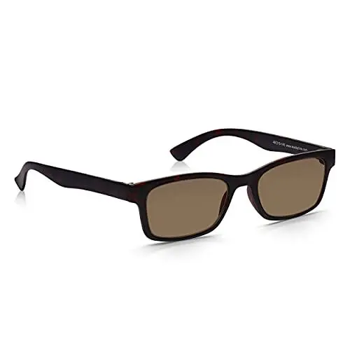 Produktbild: Read Optics Lesesonnenbrille für Damen und Herren 1,0–3,5, Fertiglesebrille mit getönten Gläsern, Sonnenschutz und UV-400-Schutz