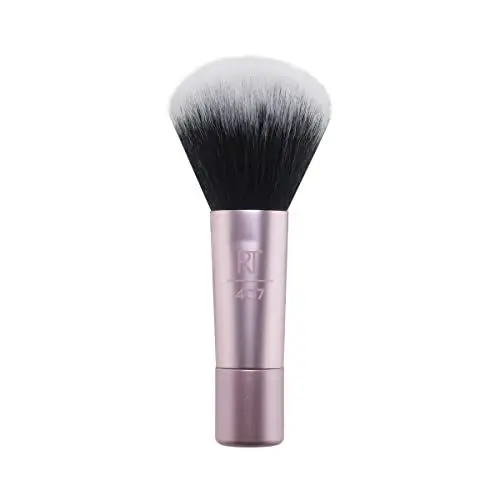 Produktbild: Real Techniques Mini-Multitask-Make-up-Pinsel, für Rouge, Bronzer und Puder, Gesichtsbürste mit individuell zugeschnittenen synthetischen Borsten, für loses und gepresstes Puder,1 Stück