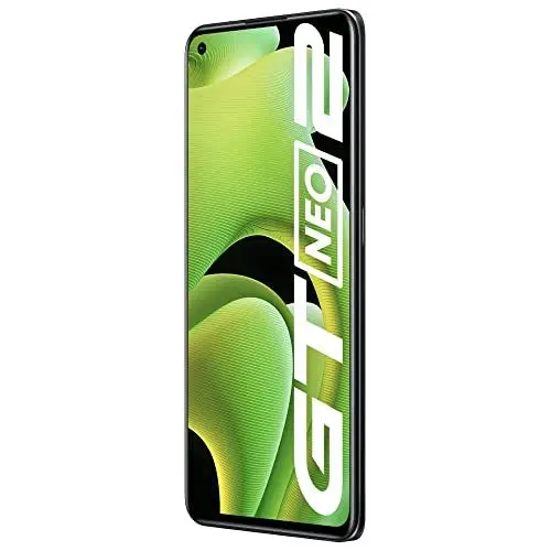 Produktbild: realme GT Neo 2 Smartphone ohne Vertrag, Qualcomm Snapdragon 870 5G-Prozessor, 120 Hz E4 AMOLED-Anzeige, 65W SuperDart Charge, 64 MP KI-Dreifach-Kamera, NFC, 12GB+256GB, NEO-Grün