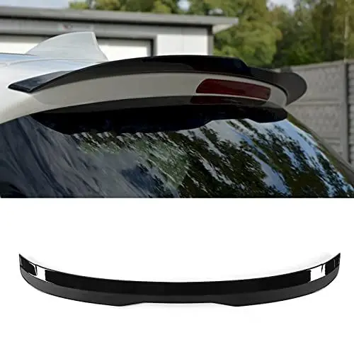 Produktbild: Rear Wing Spoiler Auto Heckspoiler Heckflügel Glänzend Schwarz Modifikation Für 1er F20 2011 2012 2013 2014 2015 2016 2017 2018 2019 ABS