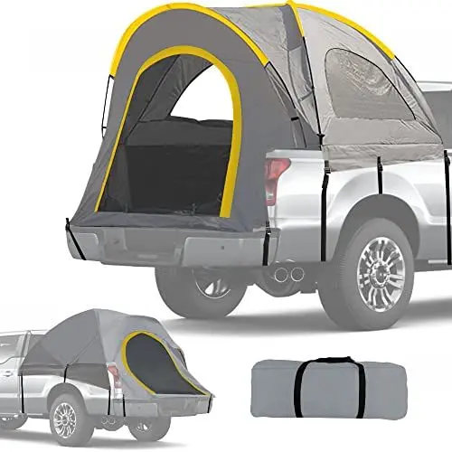 Produktbild: REAWOW Pick up LKW Zelt,LKW Bettzelt mit extra Zeltabdeckung Outdoors Backroadz Pickup Zelt Ladefläche LKW Zelt Pickup Truck Zelt Wasserdichtes Tuch und Rucksack einfach aufzubauendes Zelt für Camping