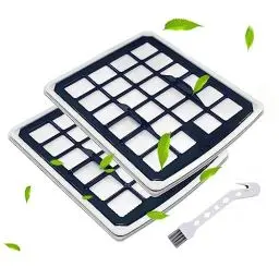 Produktbild: Rebirthcare 2 Filter für EUREKA Apollo Staubsaugern AK9/AK10 Ersatzfilter für EUREKA NF Apollo Beutelloser Ersatzteile für Eureka V18C01A-200 Zubehör für Midea VCS41S160 VCS42S200 Staubsauger