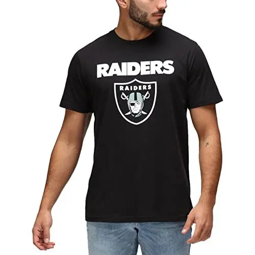 Produktbild: Re:Covered Shirt - NFL Las Vegas Raiders schwarz - L