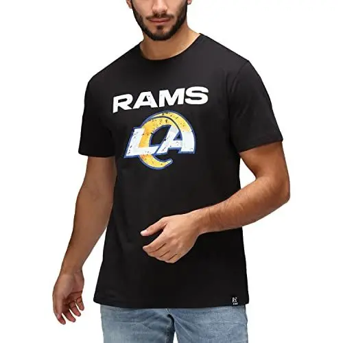 Produktbild: Re:Covered Shirt - NFL Los Angeles Rams schwarz - XXL