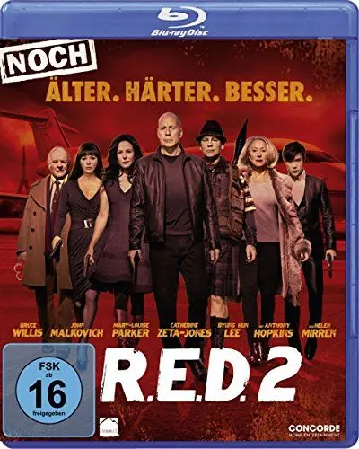Produktbild: R.E.D. 2 - Noch Älter. Härter. Besser (Blu-ray)