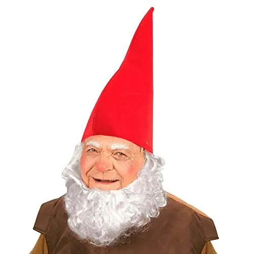 Produktbild: WIDMANN 9506R Gnome cap, Herren, Einfarbig, Mehrfarbig, Taglia unica