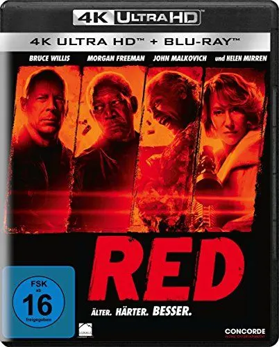 Produktbild: R.E.D. - Älter. Härter. Besser (4K Ultra-HD) (+ Blu-ray)